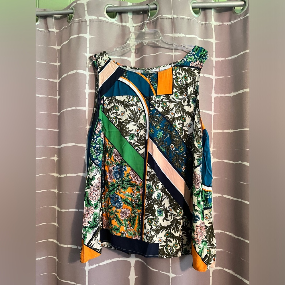 Juna Rose sleeveless top , great colors for fall